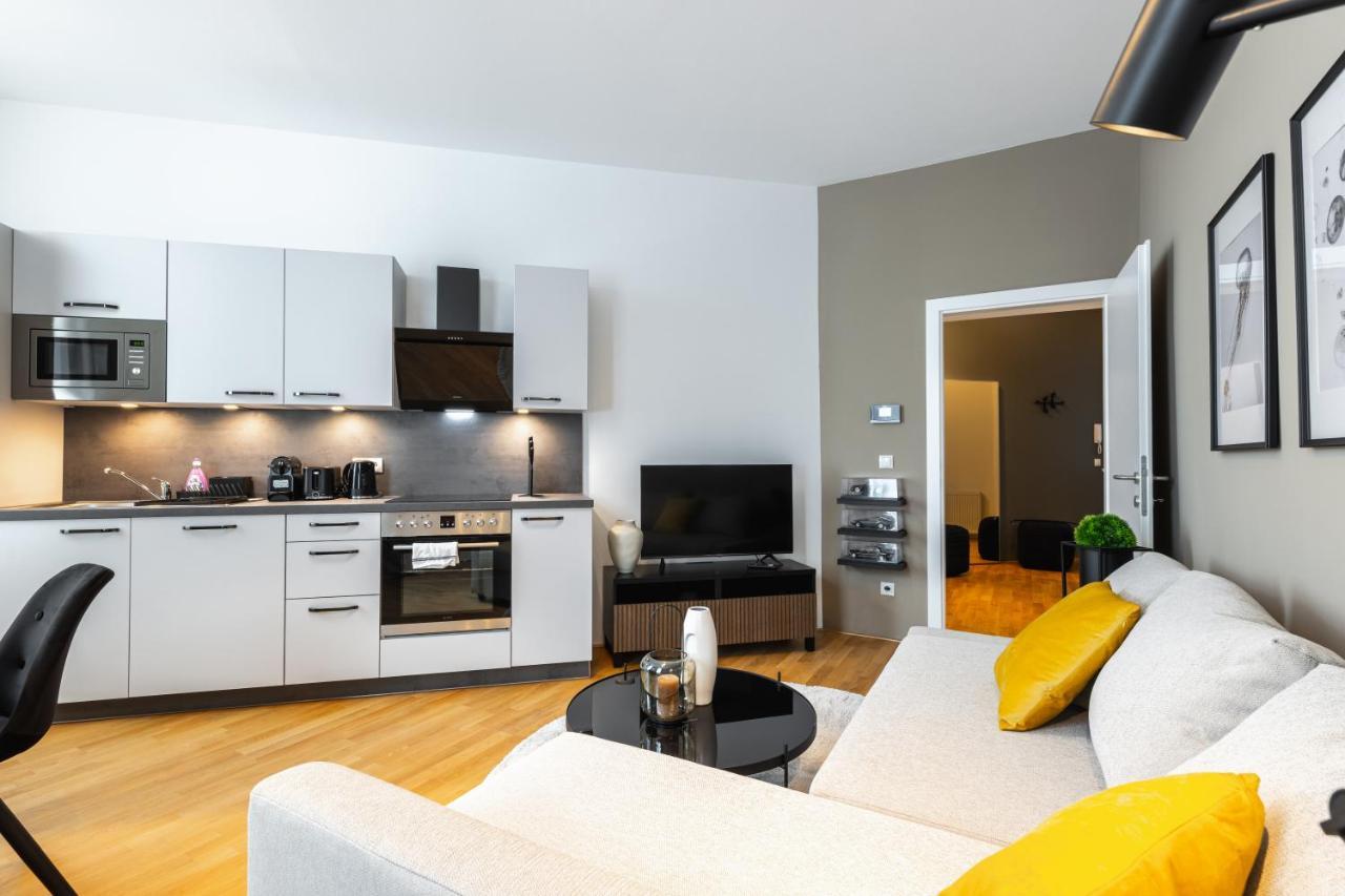 Trendy Apt With - Smart Tv, Coffee Machine In Meidling Vienna Luaran gambar
